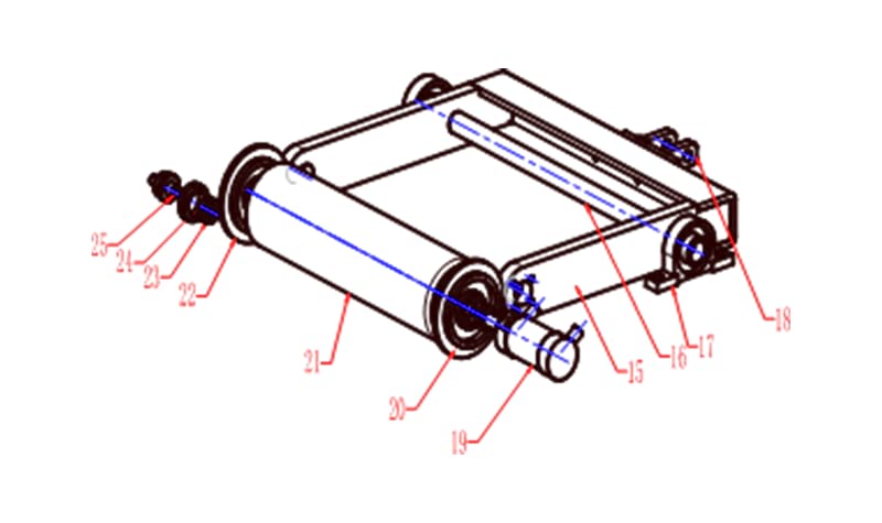 Grass Yarn Rewinding Machine