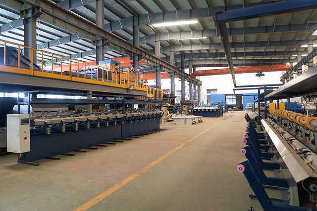 Double screw PE yarn extruder